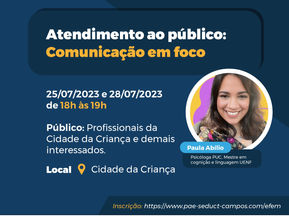 Atendimento ao público: Comunicação em foco
