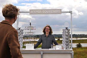 Hyper Souvenirs pop-up store at De Oversteek, Nijmegen. Derde Wal. Eef Vedkamp. 2020. Art