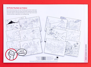 Protest Kleurboek voor Kinderen with 19 colouring images. Protest Supplies Store. 2021. Art. Eef Veldkamp
