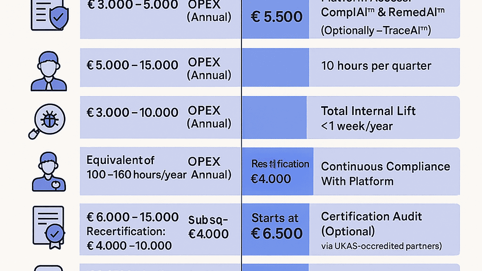 The real cost of ISO 27001 certification for SaaS companies
