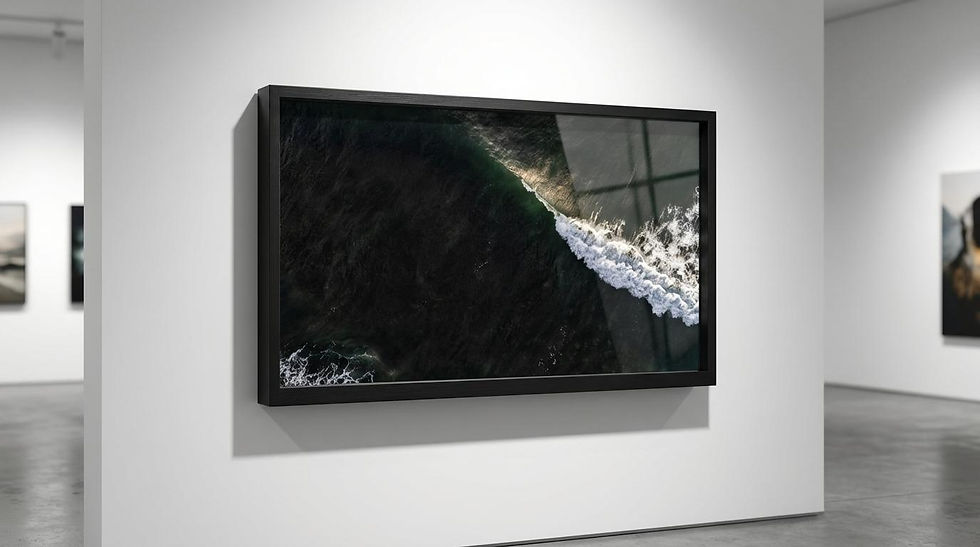 Miniatura: Entre ondas. 