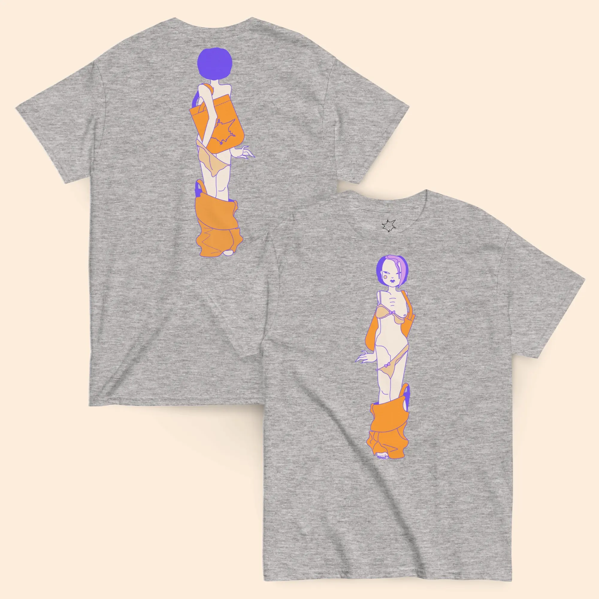 NOT ANOTHER BARBIE GIRL - 2 Sides Unisex Tee - THE HEROIN CHIC