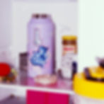 Thermal Bottle with a cartoon of cute dancing cats and text "if it all works out"