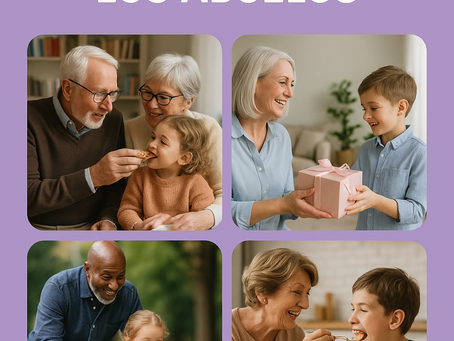 Cuando el amor de los abuelos choca con tus normas: ¿cómo encontrar el equilibrio?