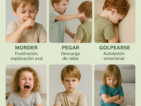 ¿Por qué mi hijo muerde, pega o se golpea?, (Y qué podemos hacer los padres sin perder la paciencia... ni la cabeza)(1)