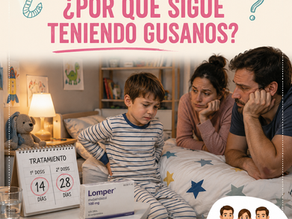Ya lo hemos tratado dos veces. ¿Por qué sigue teniendo gusanos?