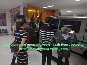 Jalani Prosedur Pandemik, Jenazah Henry J Gunawan, dibawa ke RS Bhayangkara