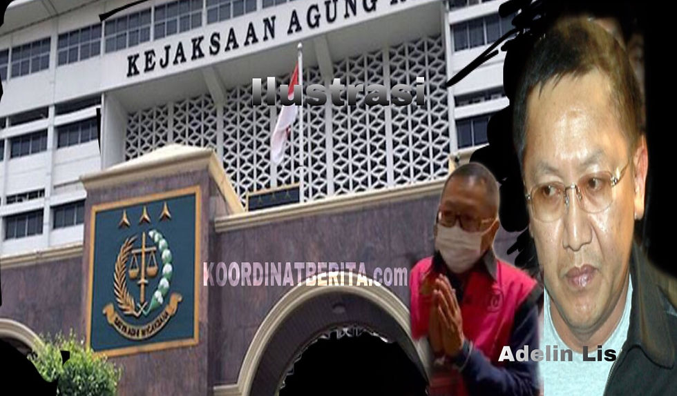 Baca juga: https://www.koordinatberita.com/single-post/kejagung-akhirnya-bawa-pulang-adelin-lis-buron-kakap-kasus-korupsi-pembalakan-liar-dari-singapura