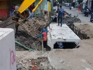 Proyek Gorong- Gorong Jl. Putat Jarak Rawan dengan KKN