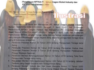 Rencana Kedatangan 500 TKA Cina, Kemanaker: Perusahaan Tunda Kedatangan TKA ke Sultra