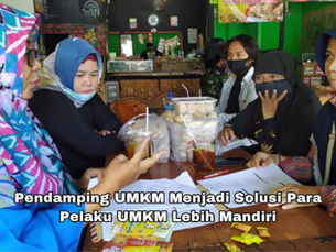 Pendamping UMKM Menjadi Solusi Para Pelaku UMKM Lebih Mandiri
