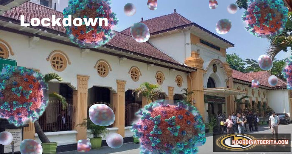Lagi, Perpanjangan Lockdown di Lingkungan PN Surabaya Mulai 12 -20 Juli.
