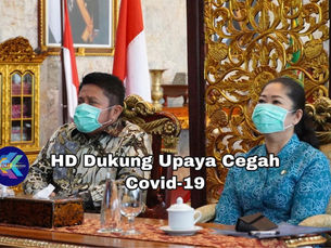HD Dukung Upaya Cegah Covid-19