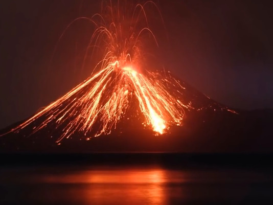 Dihimbau Masyarakat Waspada, 44 letusan Anak Gunung Krakatau