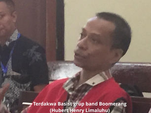 Basist Grup Band Boomerang Benarkan Kesaksian Dua Polisi Dipersidangan