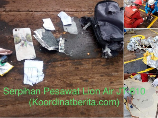 Lion Air JT-610 Jatuh Di Koordinat 05 derajat 49.727S-107 derajat 07.460 E, Timur Laut