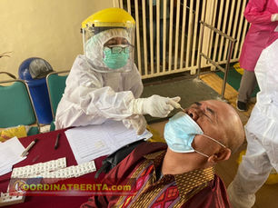 Antisipasi Varian Dellta Covid-19, PN Surabaya Kembali Lakukan Swab Massal