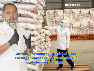 Jatim Penyumbang Produksi Beras Tertinggi, Sahat : Bukti Keberhasilan Gubernur Khofifah