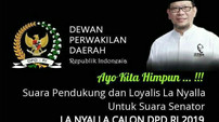 La Nyalla Ditetapkan Dalam DCS, Ayo Dukung Sebagai Anggota DPD - RI 2019