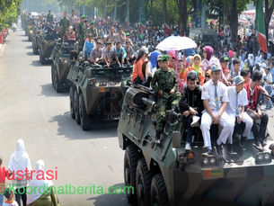 Gelar Do’a: Peserta Parade Surabaya Untuk Korban Surabaya Membara