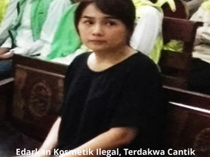 Edarkan Kosmetik Ilegal, Terdakwa Cantik Jong Lie Dituntut 1,5 Tahun Penjara