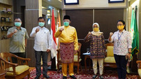 Gubernur HD Mengajak Media Beri Pendidikan Masyarakat Terkait Covid-19