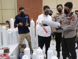 Pembuat & Penjual Tabung Oksigen Palsu kepada Masyarakat Berhasil Diringkus
