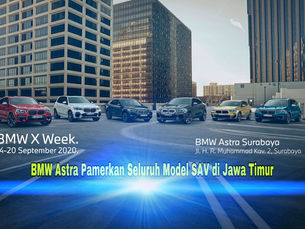BMW X Astra Pamerkan Seluruh Model SAV