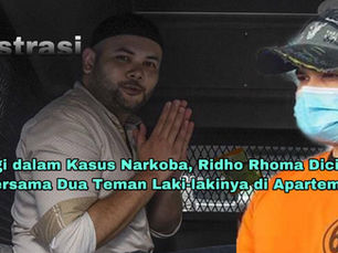 Lagi dalam Kasus Narkoba, Ridho Rhoma Diciduk Bersama 2 Teman Laki-lakinya di Apartemen