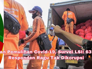 Anggaran Pemulihan Covid-19, Survei LSI: 63 Persen Responden Ragu Tak Dikorupsi