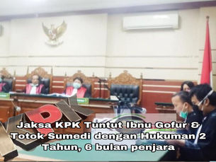 Penyuap Saiful Ilah Dituntut Hukuman 2,5 Tahun Penjara