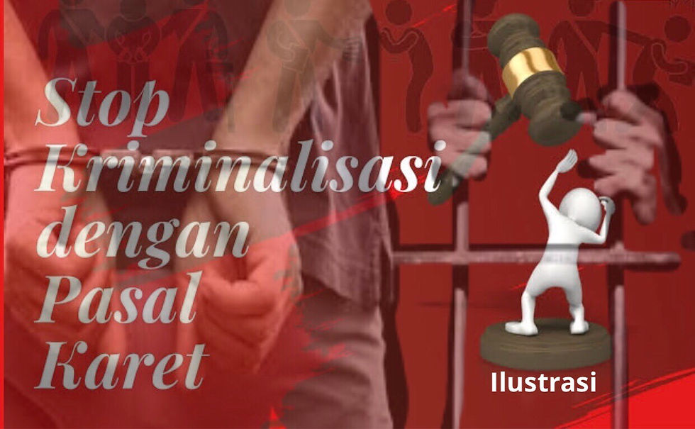 Pasal 263). Pasal ini berbenturan dengan isi dalam UU Pers (Pasal 15). (Ilustrasi)