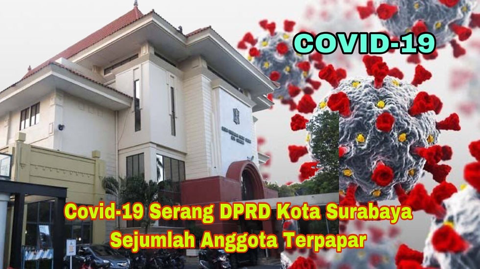 Kantor Gedung DPRD Kota Surabaya. (Ilustrasi)