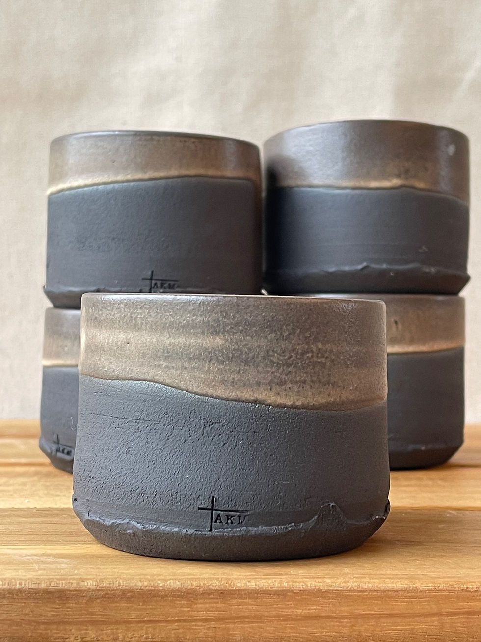 Thumbnail: Mug - black/brown