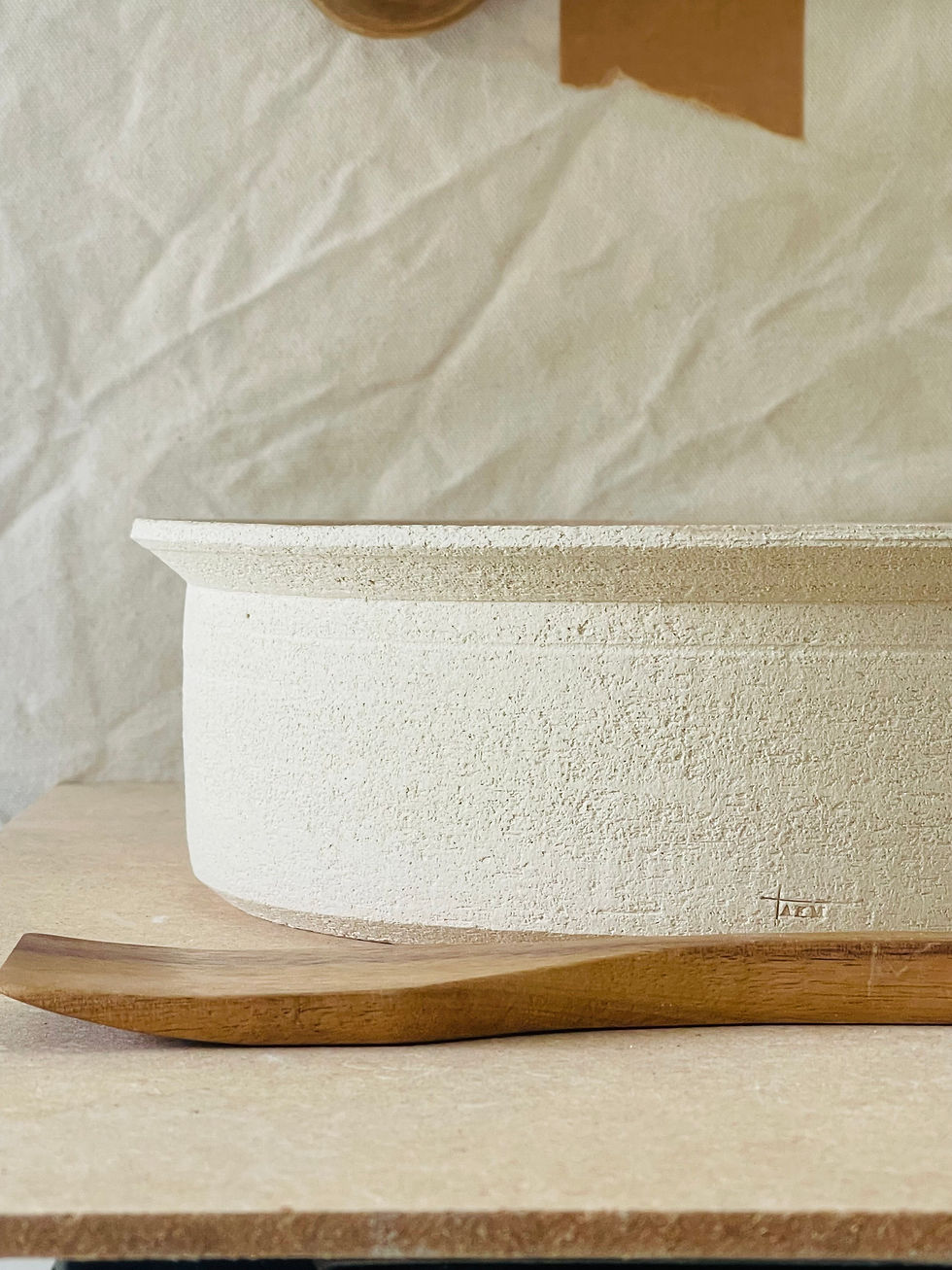 Thumbnail: 2 bowls  - warm white /pink