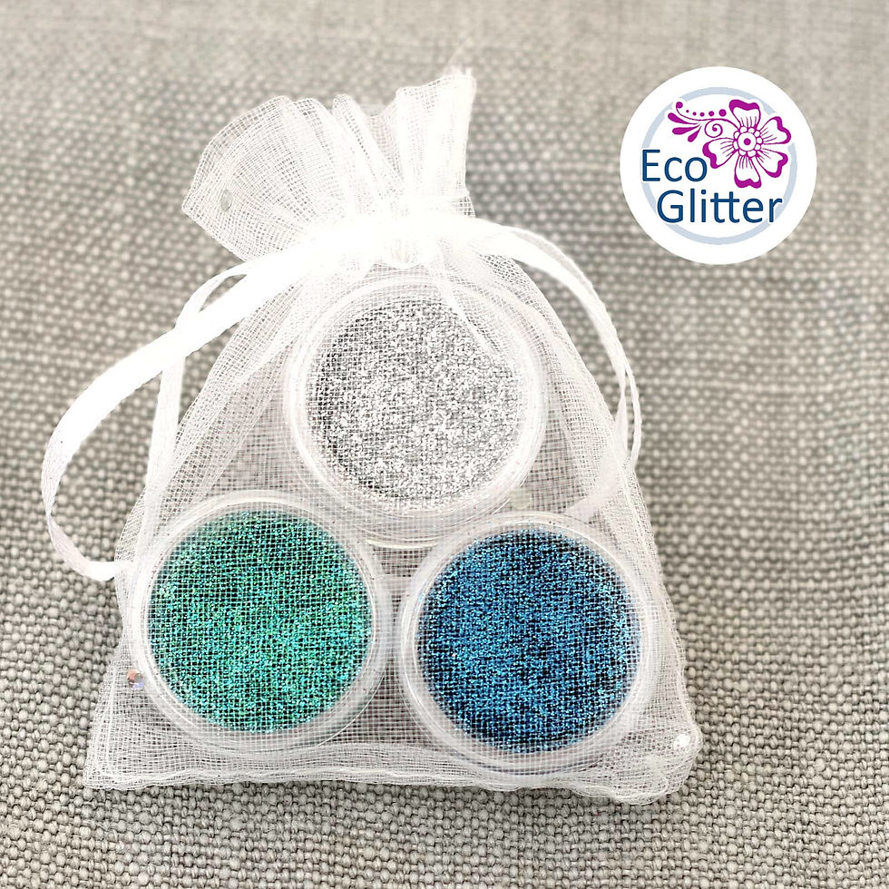 Biodegradable Glitter Trio with Gift Bag