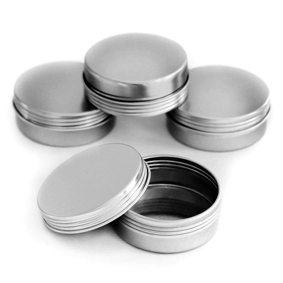 20ml / 20g Round Aluminium Screw-Top Tins