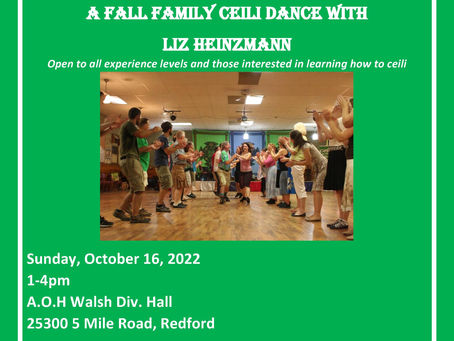 QDUIS CEILI FUNDRAISER