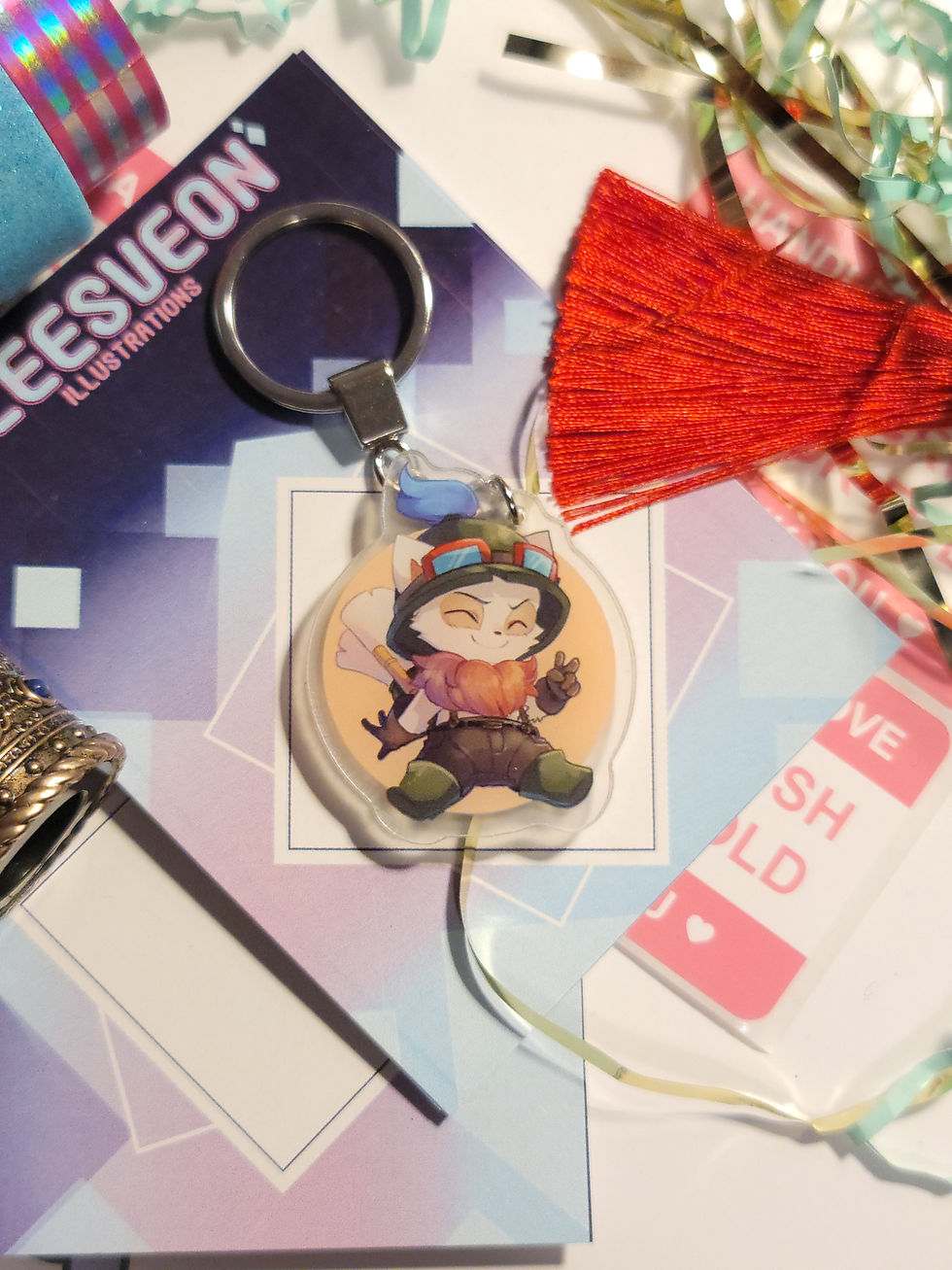 Miniatura: Teemo from League of Legends (2 inch acrylic Charm)