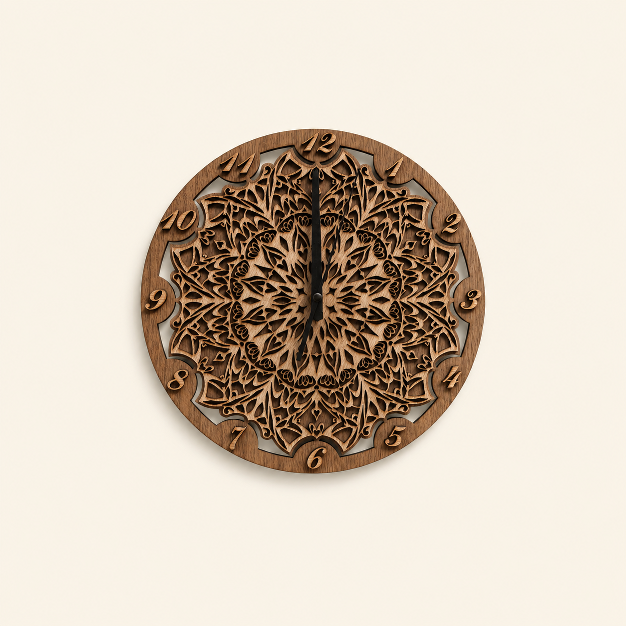 Boho Zen Clock
