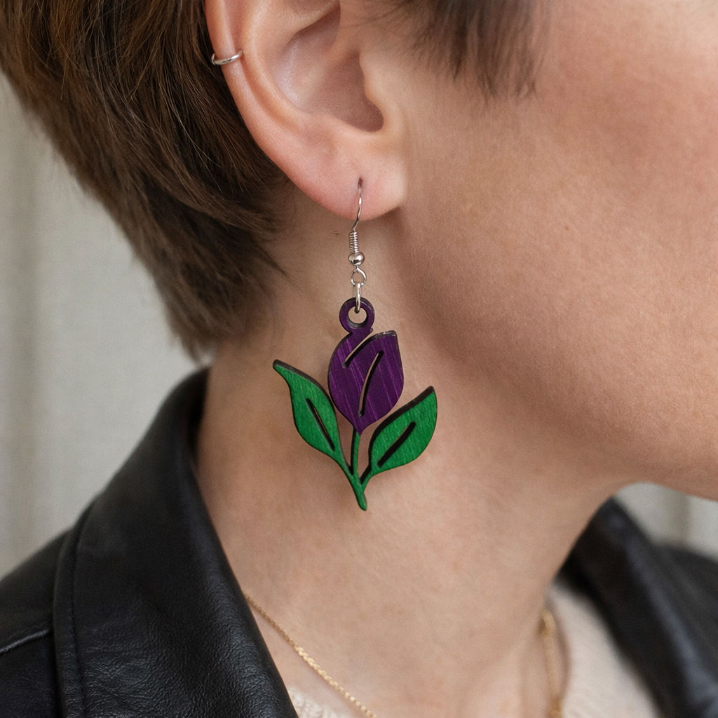 Tulip Earrings