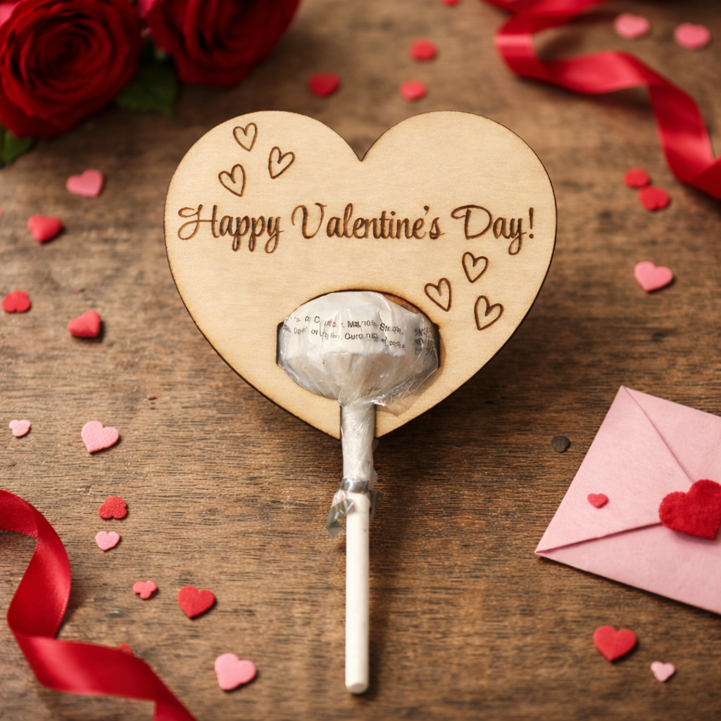 Valentines Lollypop Holder