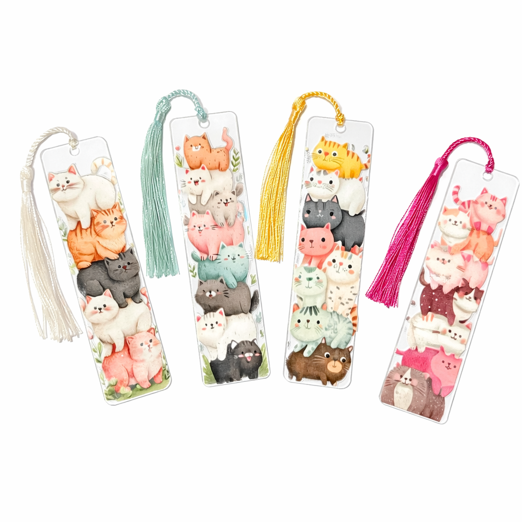 Cat Acrylic Bookmark
