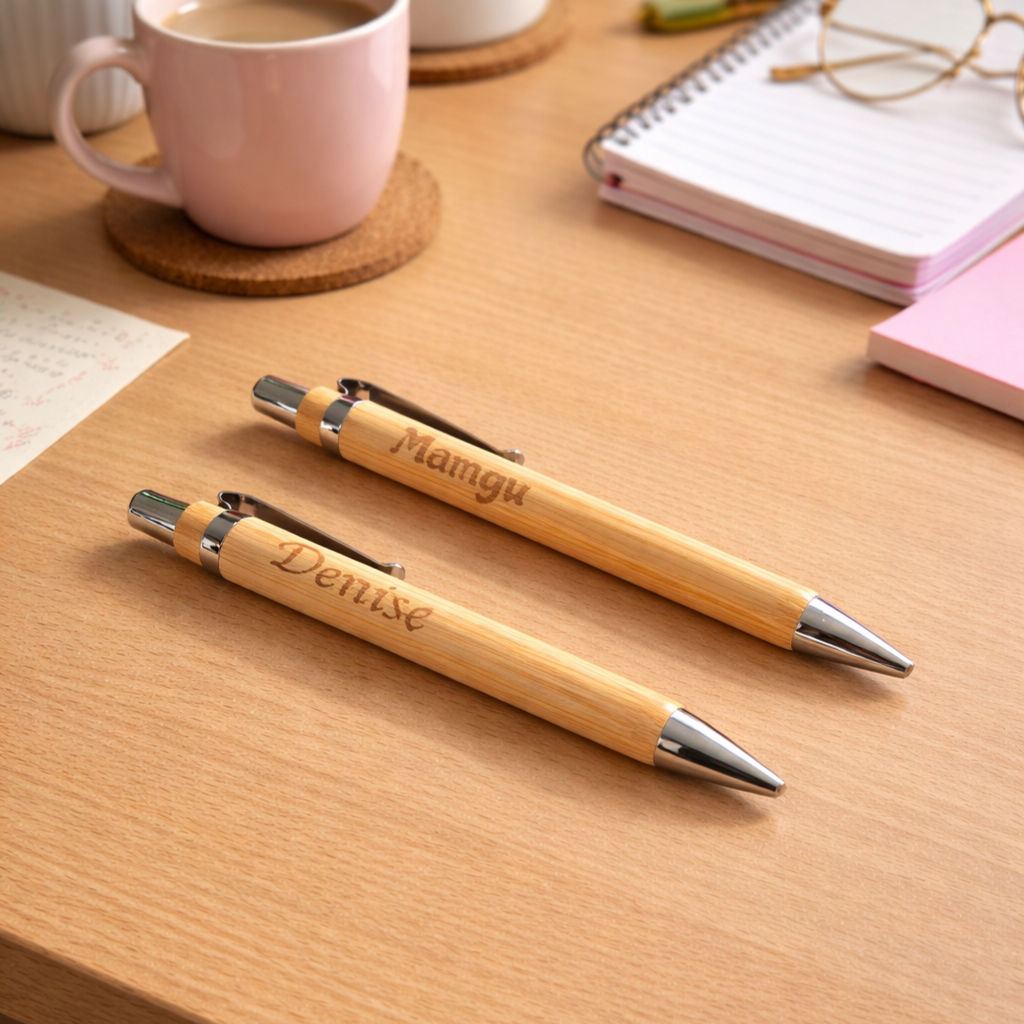 Personalised Bamboo Pen