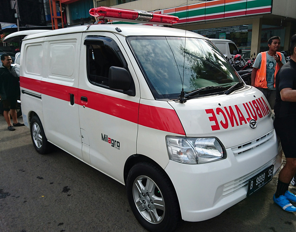 救急体制も私設 Milagro