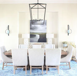 I love my dining room 😊 Not only because I think it's pretty, but also because it's super practical