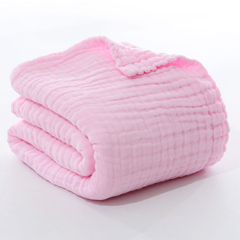 Thumbnail: 6-Layer Pure Cotton Gauze Towel Blanket, All-Cotton Bubble Gauze Towel Blanket, 