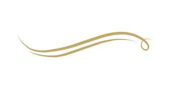 Beige Modern gold ribbon