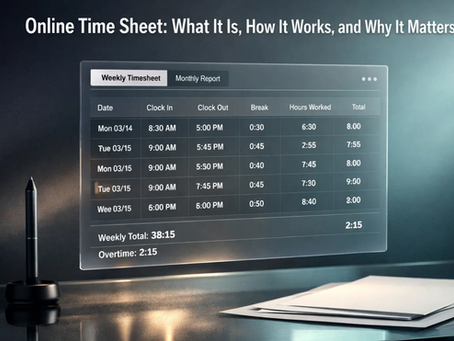 Online Time Sheet: What It Is, How It Works, and Why It Matters