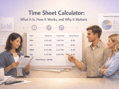 Time Sheet Calculator: What It Is, How It Works, and Why It Matters